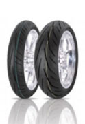 Two Avon Storm 3d X M AV66 Motorcycle Tyres