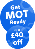 Get MOT ready with up to £40 off