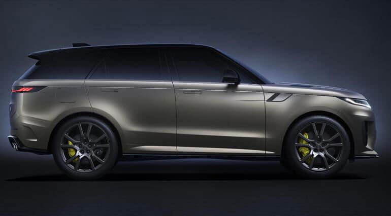 Range Rover Sport SVR Side View