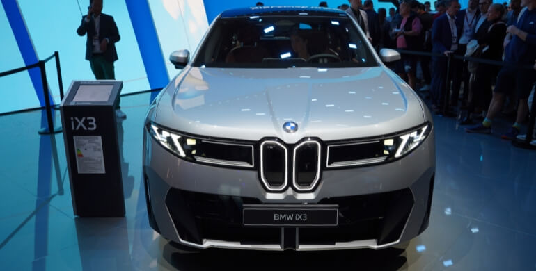 BMW iX3 front grille
