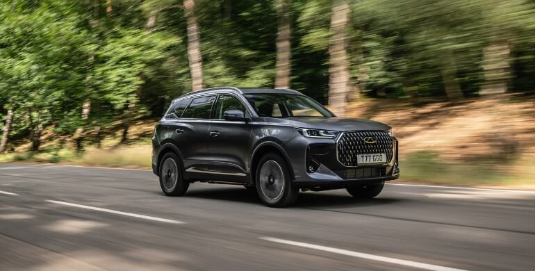 Chery Tiggo 7 on road