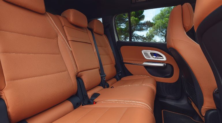 Mercedes GLB rear seats