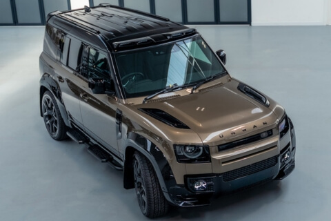 An Urban Land Rover Defender