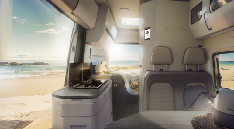 VW Grand California new interior