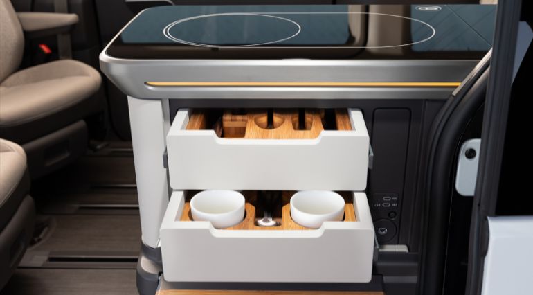 Citroen Holidays camping at night