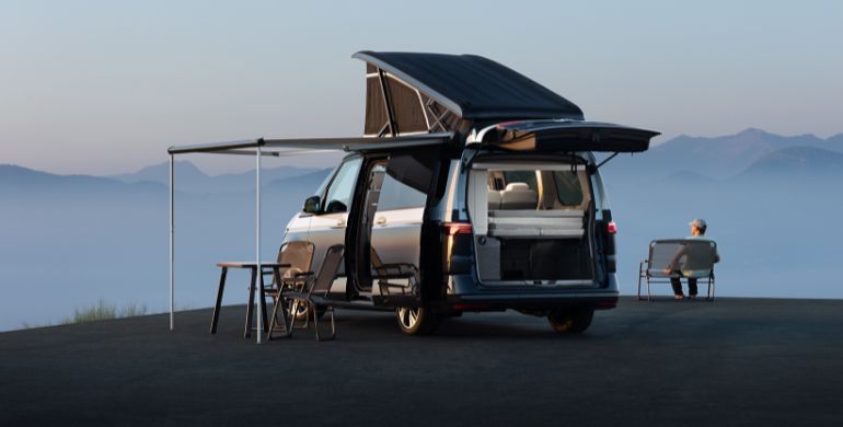 VW Cali Concept with a view 