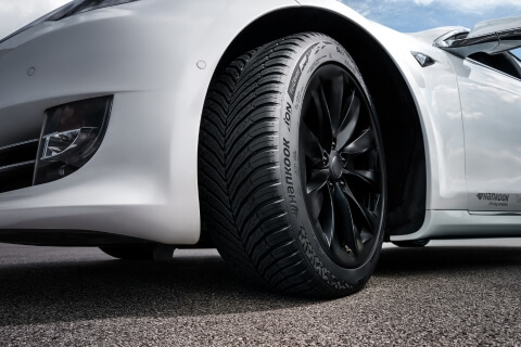 Hankook iON tyre on generic EV