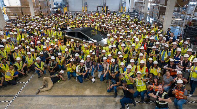 Tesla Cybertruck factory