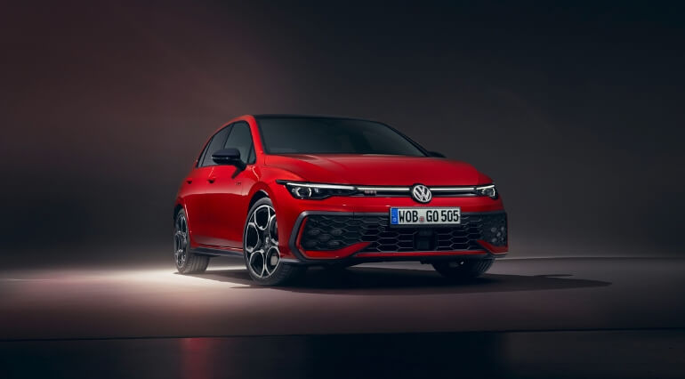Golf GTI in red