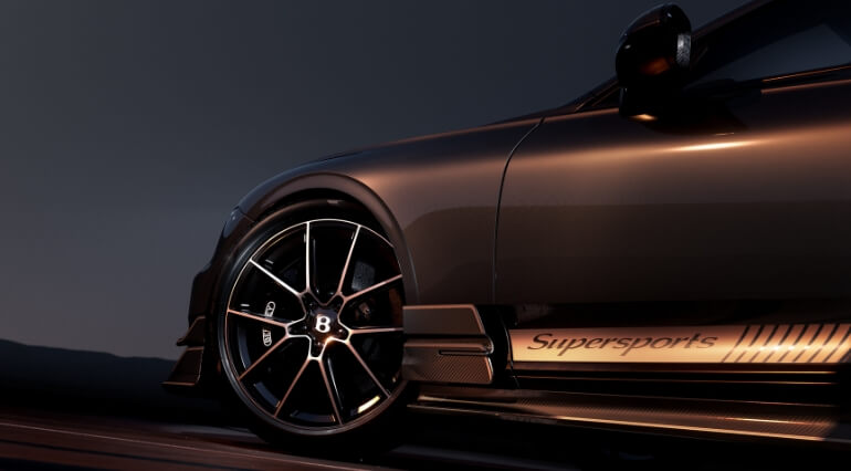 Bentley Continental Supersports wheel