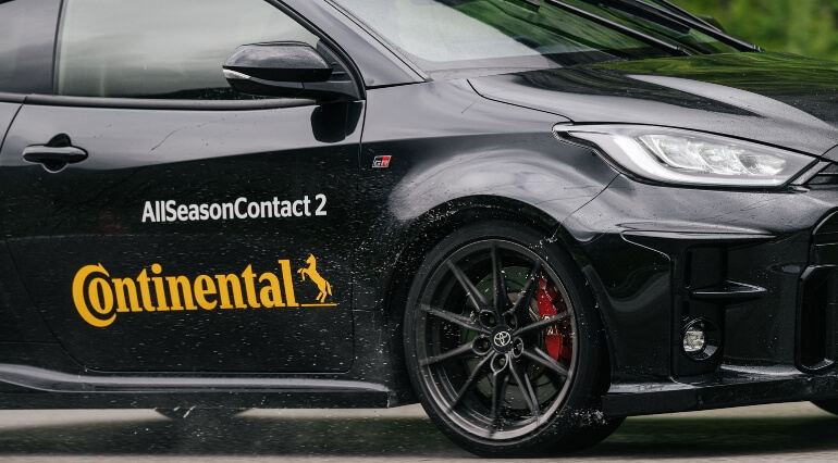 Allseasoncontact 2 on track