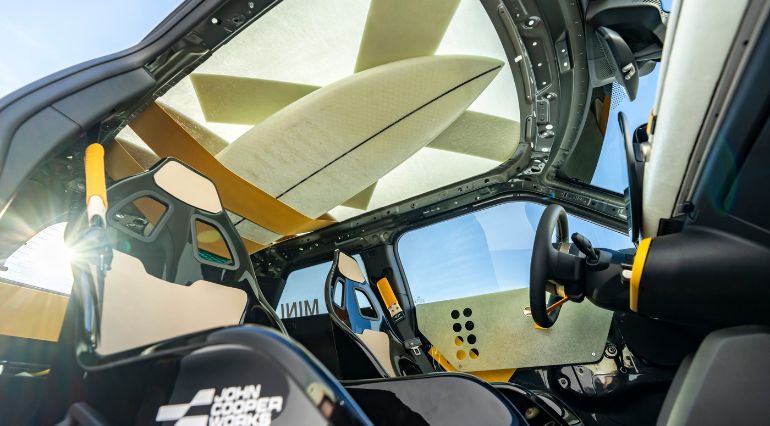 View of the interior of the Skeg with a stripped back finishings and lots of light