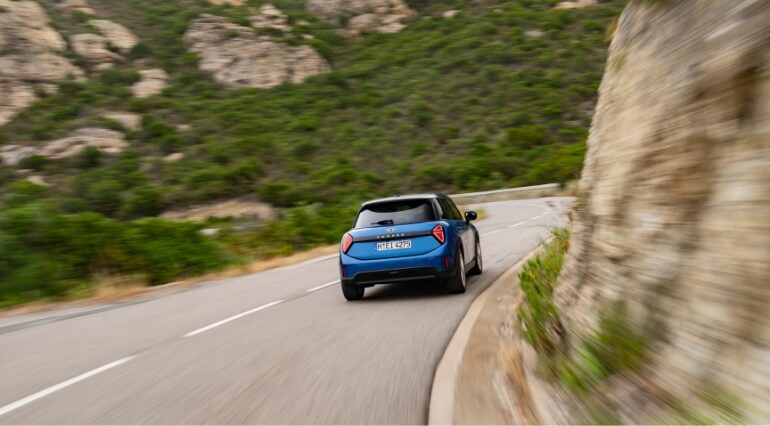 Mini cooper rear angle