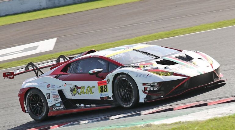 Lamborghini racing car