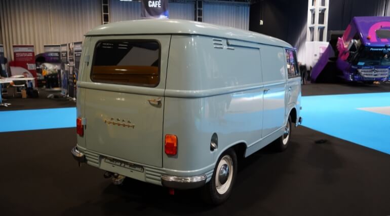 Ford Taunus Transit rear angle