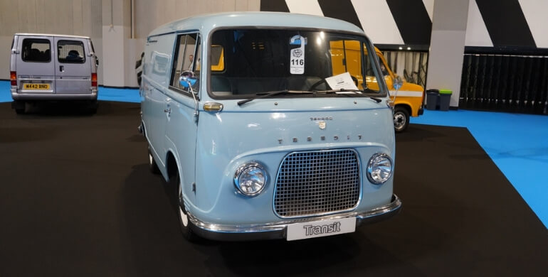 Ford Taunus Transit side angle