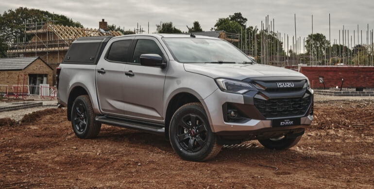 Isuzu D-Max Commercial on site