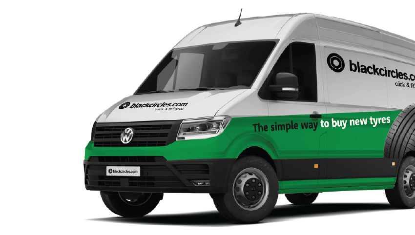 Blackcircles mobile tyre fitting van