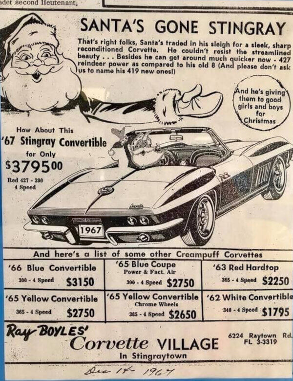 Chevrolet 1967 car advert