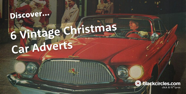 6 Vintage Christmas Car Ads to Get You in the Festive Spirit