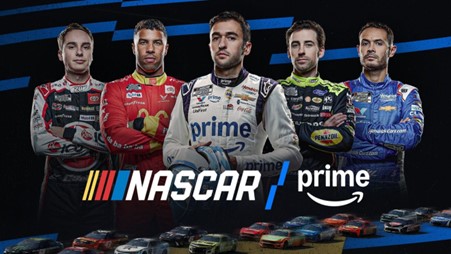 Amazon Prime and Nascar 2025
