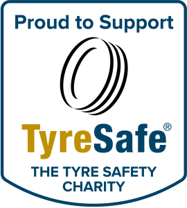 Proud to Support TyreSafe, the tyre safety charity