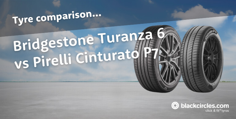 Bridgestone Turanza 6 vs Pirelli Cinturato P7