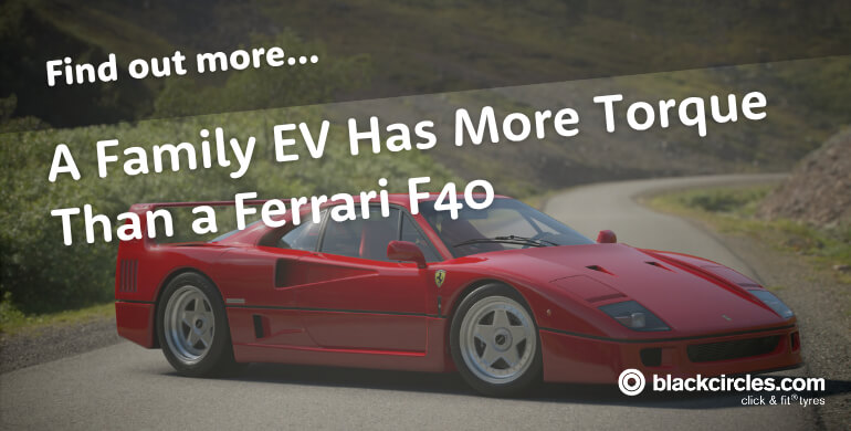 A Family EV Has More Torque Than a Ferrari F40