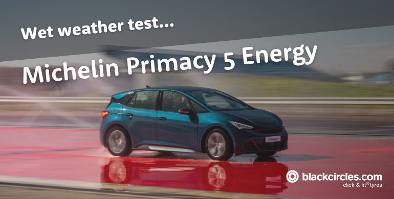 Michelin Primacy 5 Energy wet test
