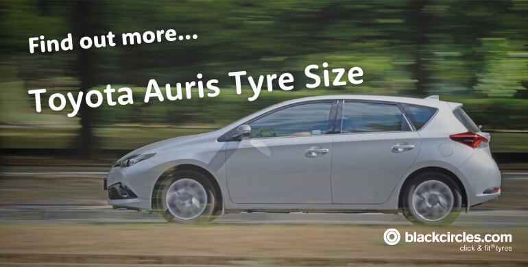 Toyota Auris Tyre Sizes