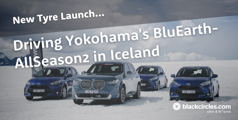 Yokohama BluEarth-AllSeason2 tyre launch in Iceland