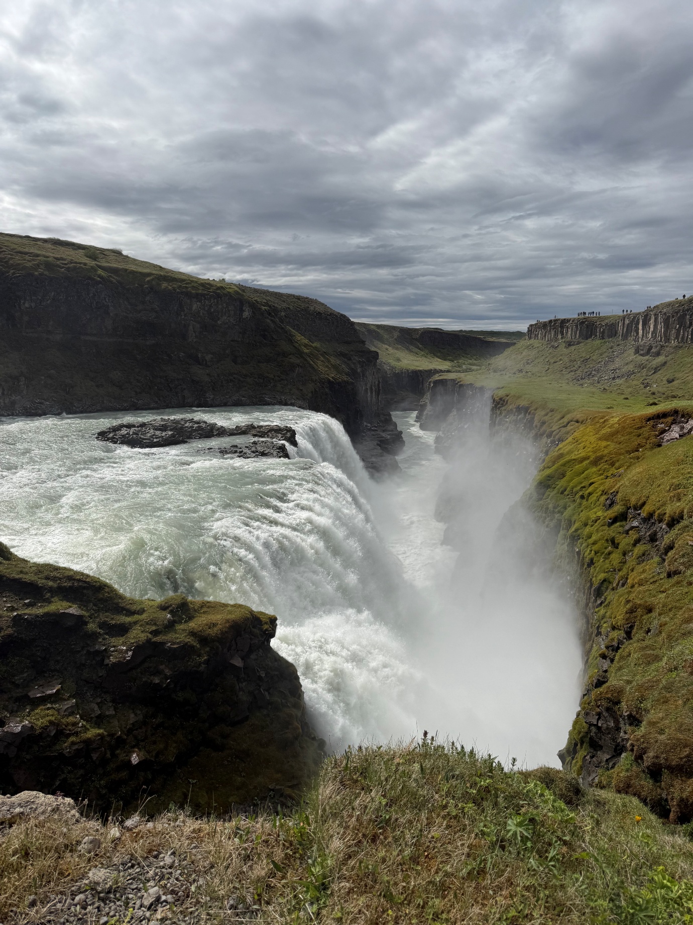 Waterfall in Bláskógabyggð, Iceland