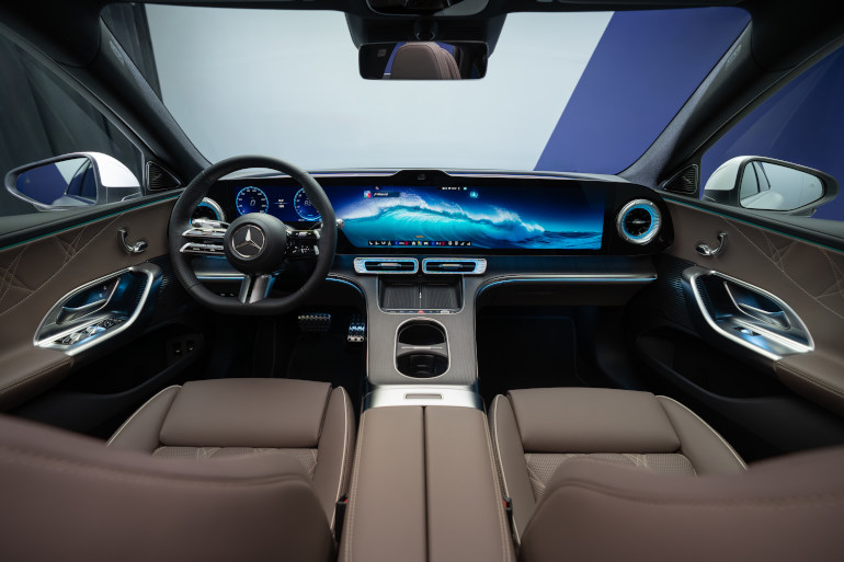 New Mercedes C-Class EV interior