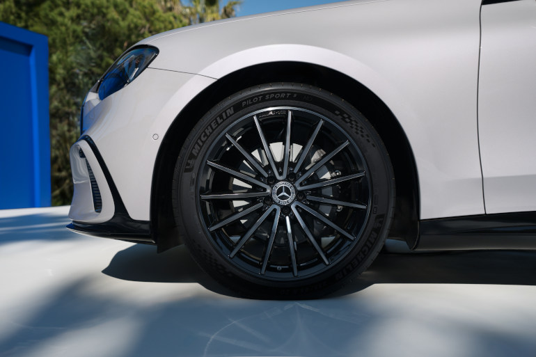 New Mercedes C-Class ev wheels