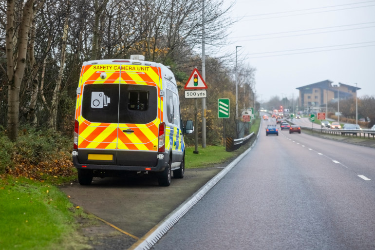 Speed Camera Van
