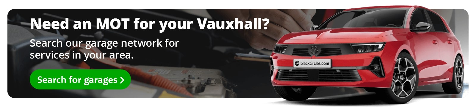 Blackcircles.com online Vauxhall MOT booking