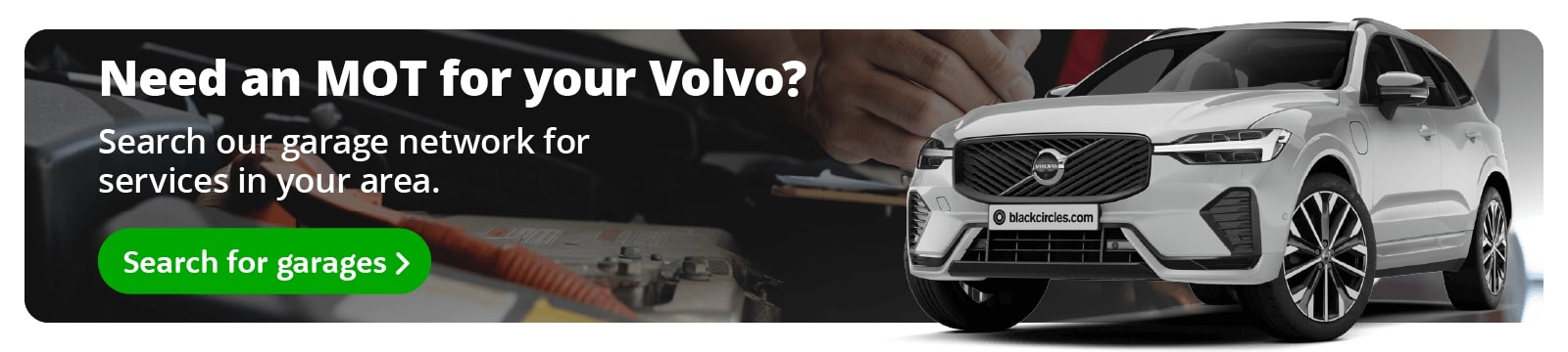 Blackcircles.com online Volvo MOT booking