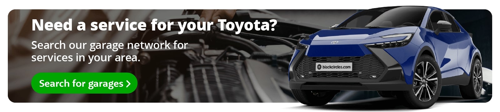 Blackcircles.com online Toyota Car Servicing booking