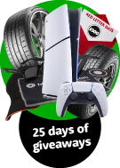 25 Days of Giveaways for Blackcircles.com's 25th anniversary
