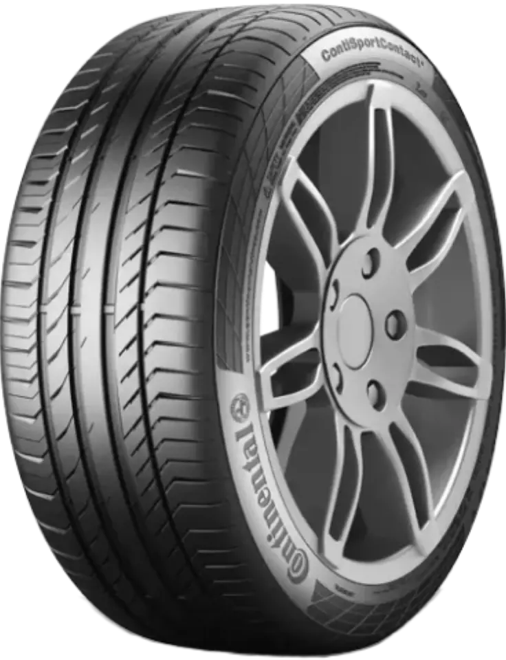 ほぼ新品　195/45R17 Continental SportContact5 Continental Sport Contact 5 195/45 R17 at Blackcircles.com